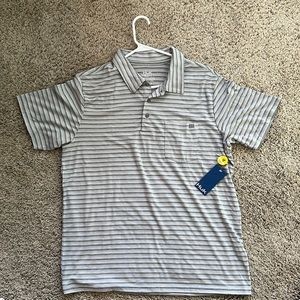 Waypoint ombré striped Huk polo shirt